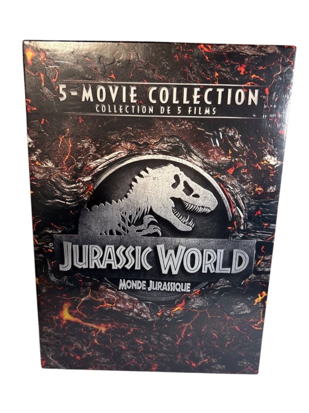 Jurassic World 5 Movie Collection DVD Set New Sealed Universal Pictures